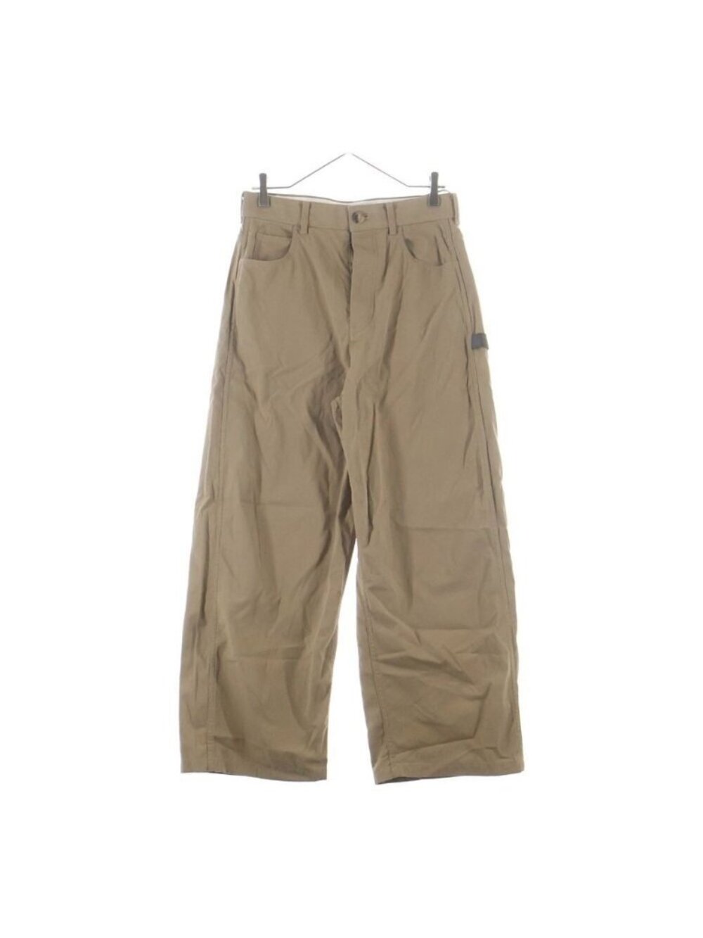 Loewe Straight Pants Carpenter Trousers Beige